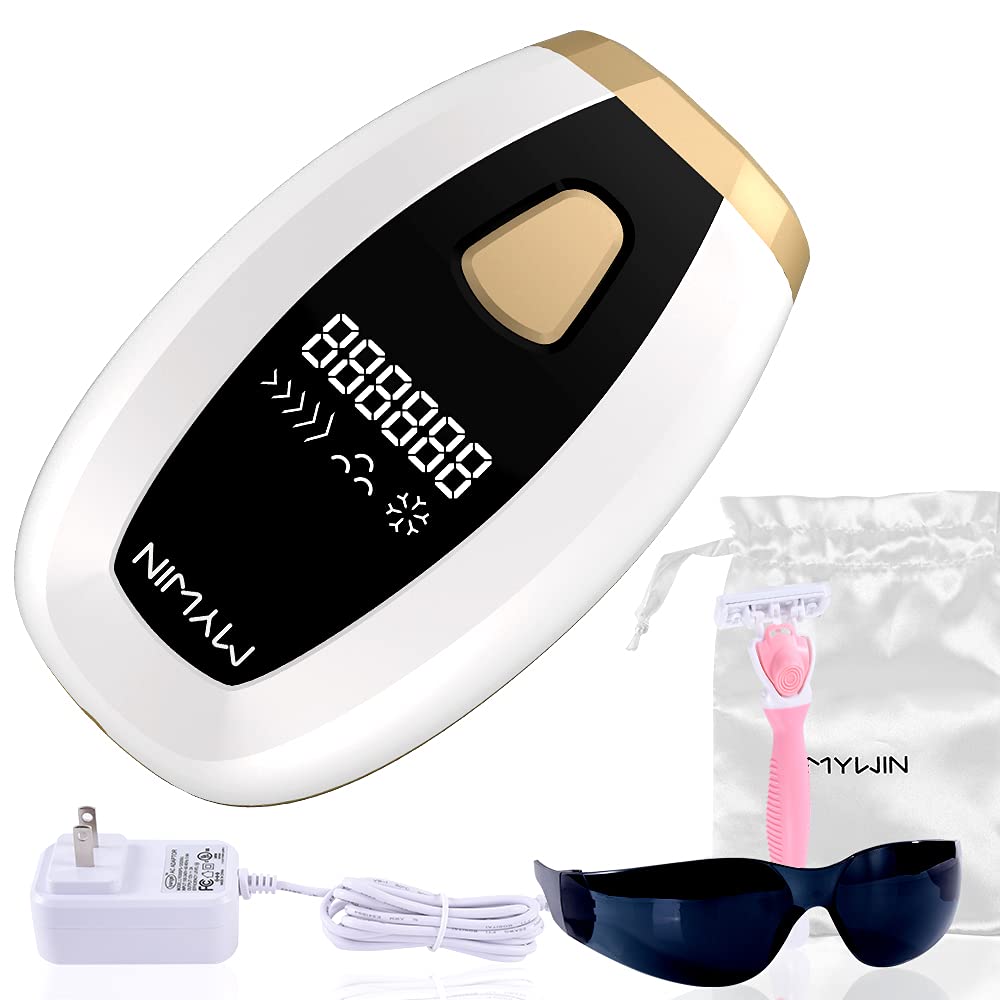 IPL Hair Removal Device for Women - Permanent Painless Hair Remover for Face, Arms, Legs, Bikini Line & Underarms | At-Home Laser Hair Removal System for Smooth Skin | Perfect for Salon-Quality Results at Home