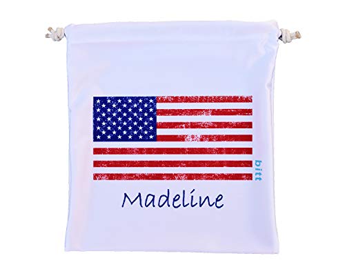 Vintage American Flag Personalized
