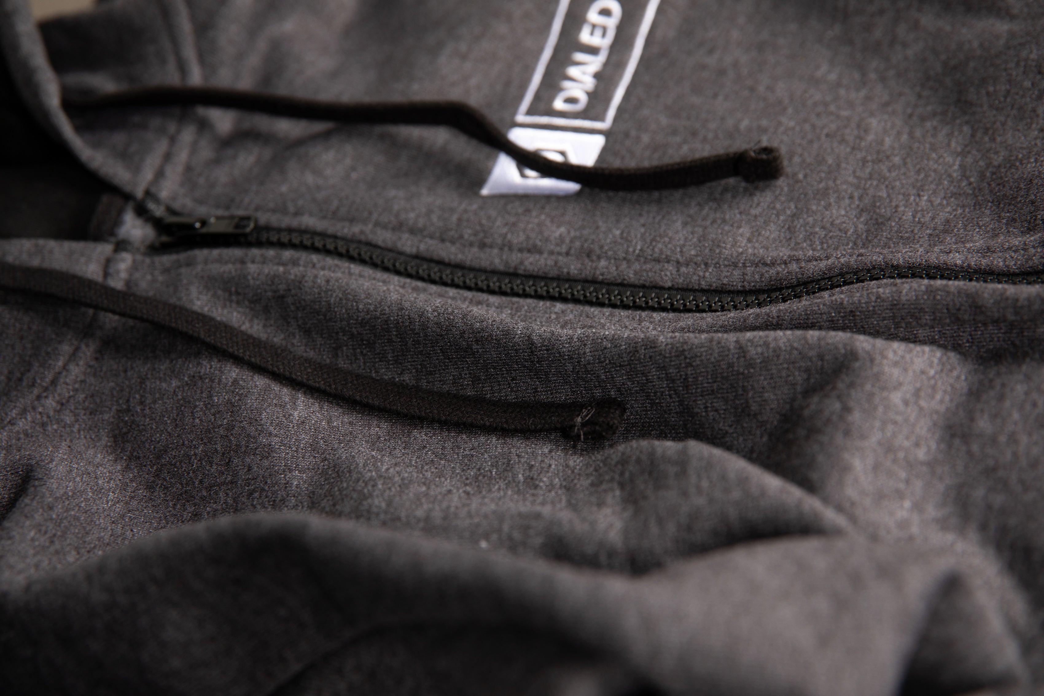 Dialed In Zip Up Hoodie for Men & Women | Comfortable Fleece Pullover with Front Pockets | Perfect for Gym, Running & Casual Wear
