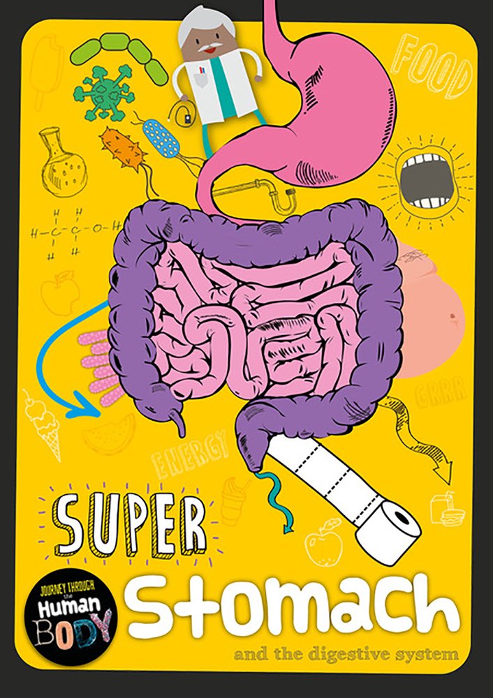 Super Stomach - Educational Human Body Model for Kids | Interactive Digestive System Learning Toy | Perfect for Science Classrooms & Homeschooling