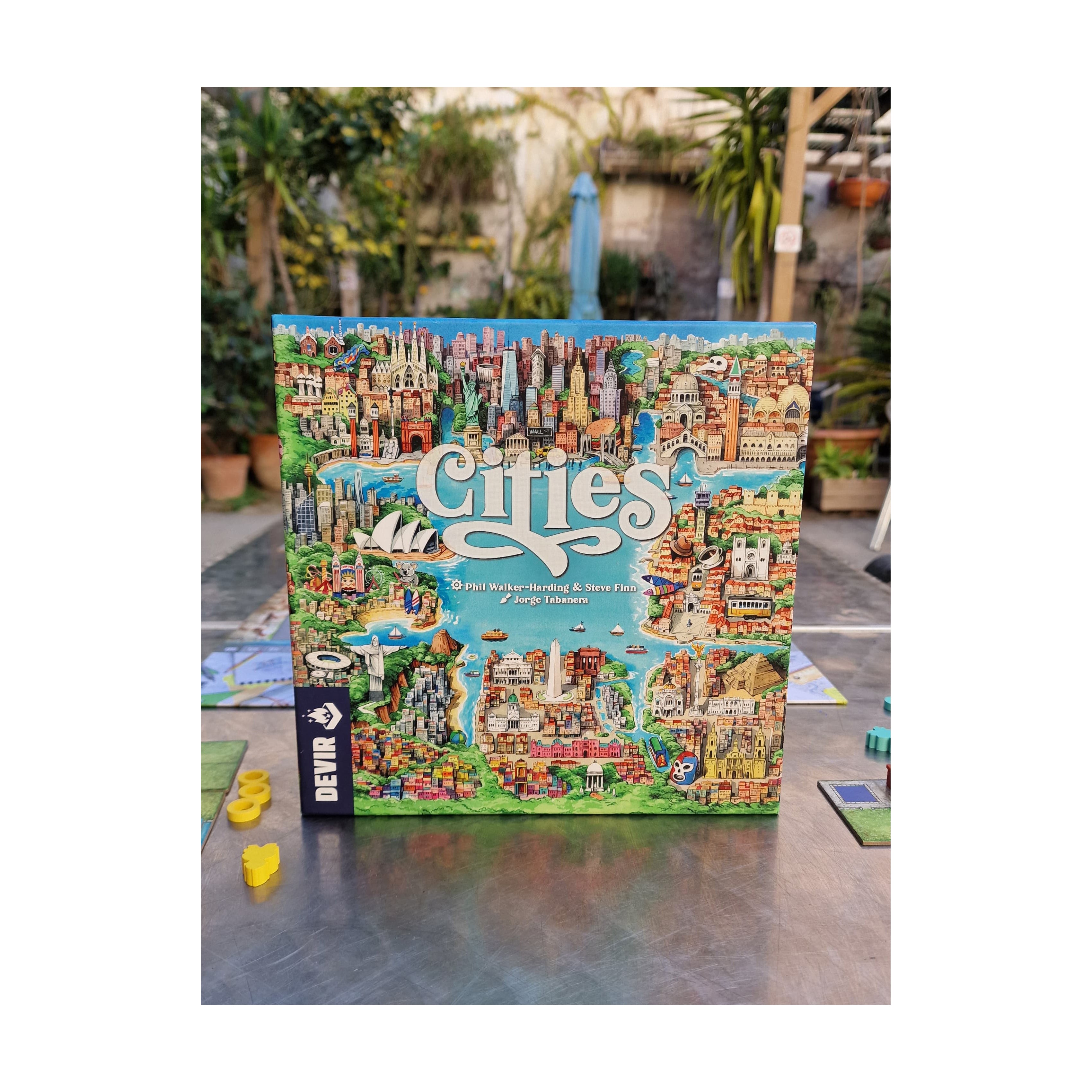 Cities: Ultimate City Building Strategy Board Game for Adults & Families - Fun Urban Planning Simulation for Game Nights & Parties
