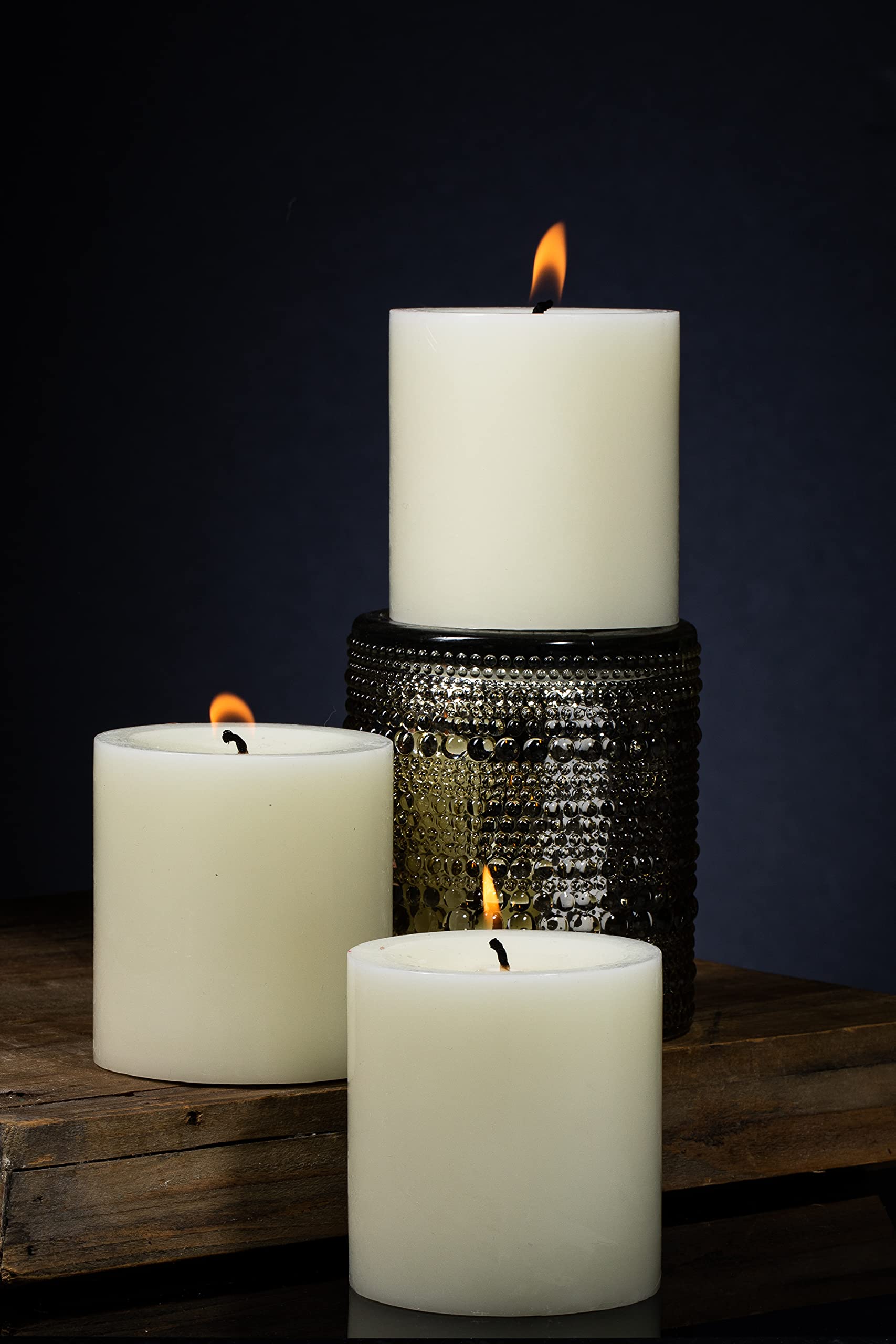 12 Pack Glass Cylinder Vases (6