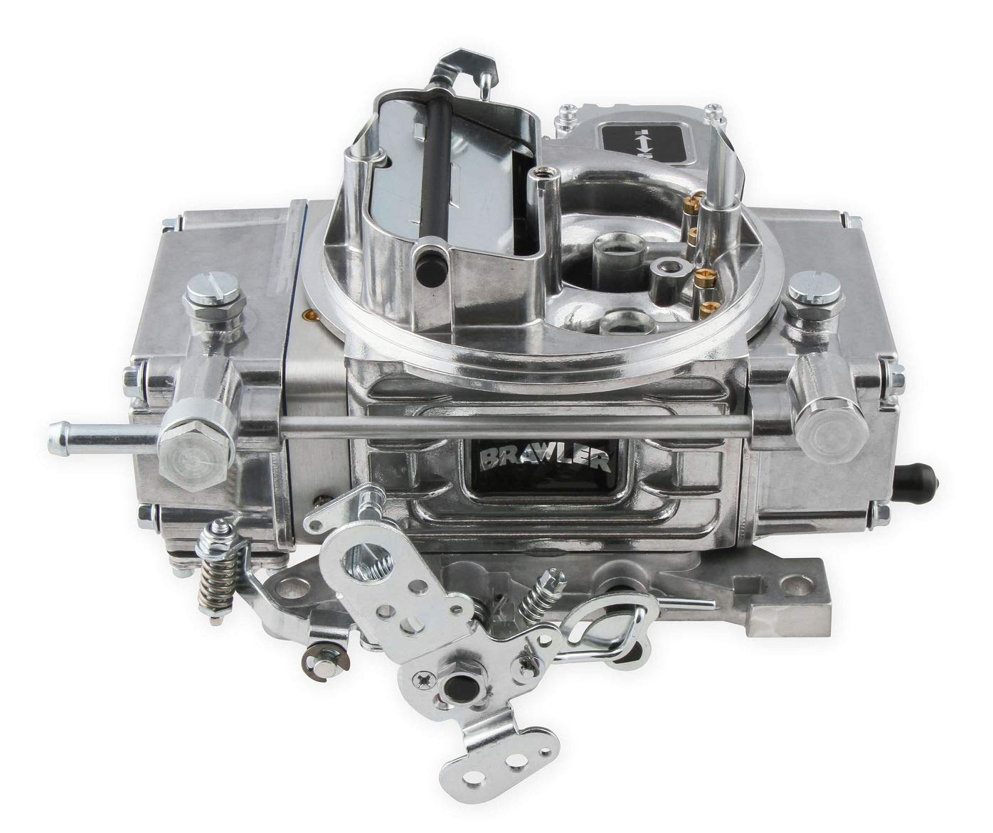 Holley Quick Fuel Brawler Carburetor - 600 CFM, 4150 4 Barrel, Manual Choke, Vacuum Secondaries - High Performance Carb for Hot Rods, Muscle Cars & Racing Engines