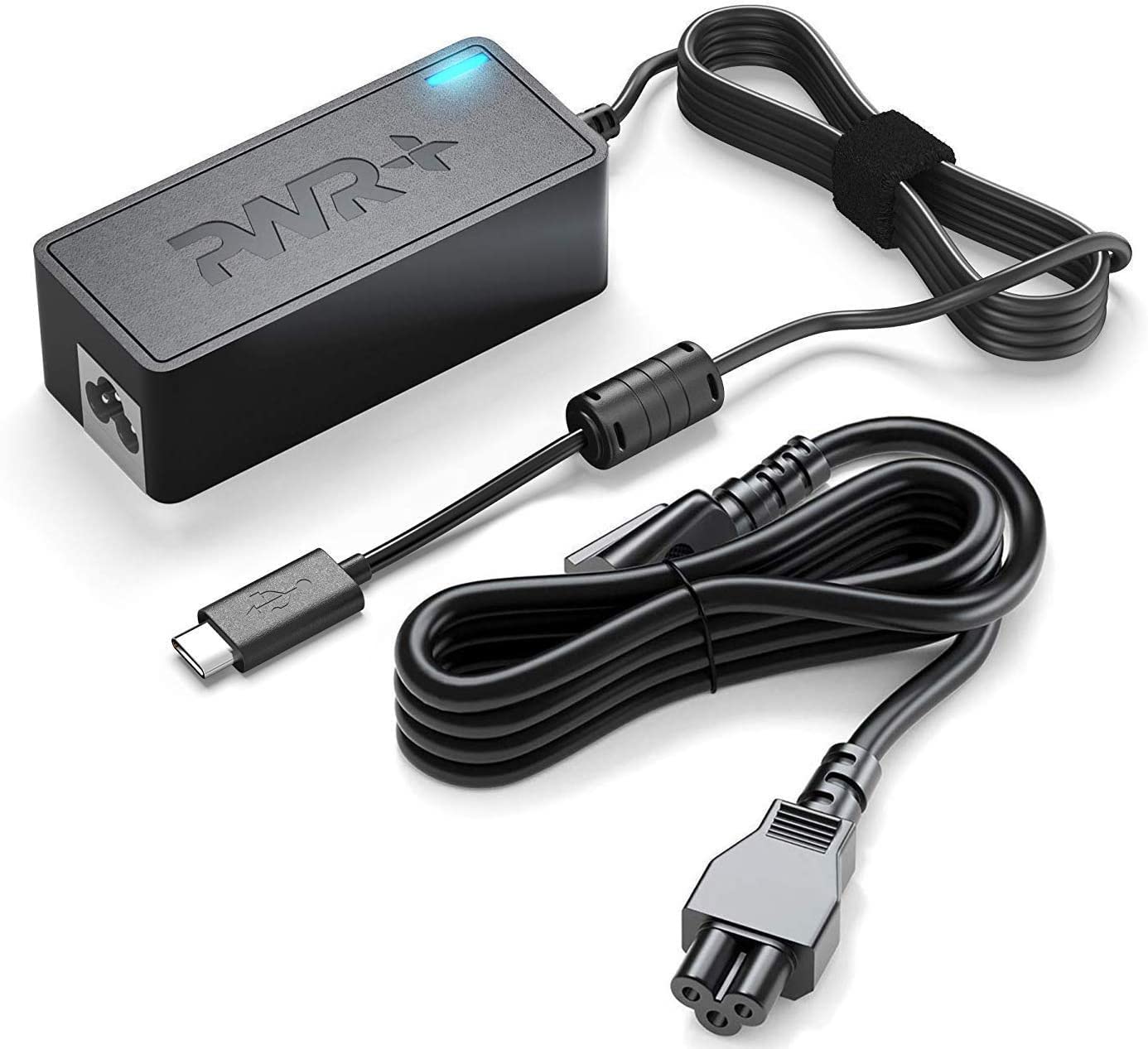 Fast Charging USB-C Power Adapter for Lenovo Chromebook Duet 5, Yoga Flex 7i | Acer Spin | Asus Flip | HP x360 | Samsung Plus Pro | Extra Long 6ft Cord | Perfect for Home, Office & Travel Charging