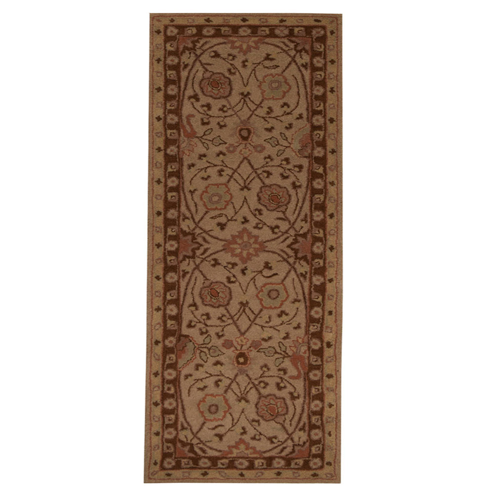Echoes Hand Tufted Rug - Soft Modern Wool Area Rug for Living Room, Bedroom, Dining Room - Non-Slip Home Decor Floor Mat for Cozy Interior Design