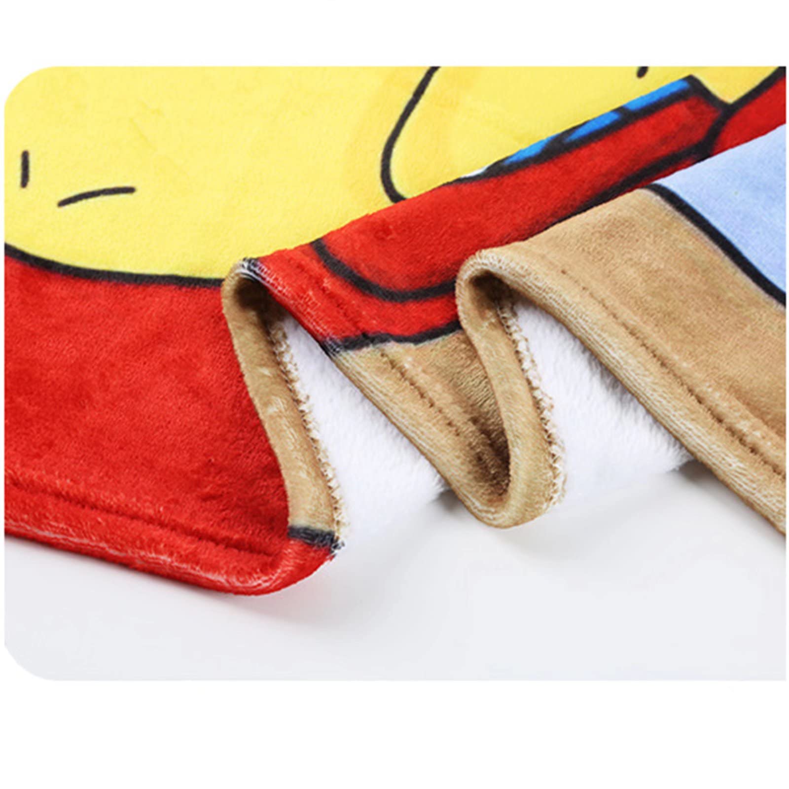 YJYP Kpop Flannel Blanket - Banchan Felix Hyunjin Inspired Soft Throw Blanket for Couch, Sofa & Bed - Cozy Plaid Tapestry for Home Decor & Kpop Fan Gift
