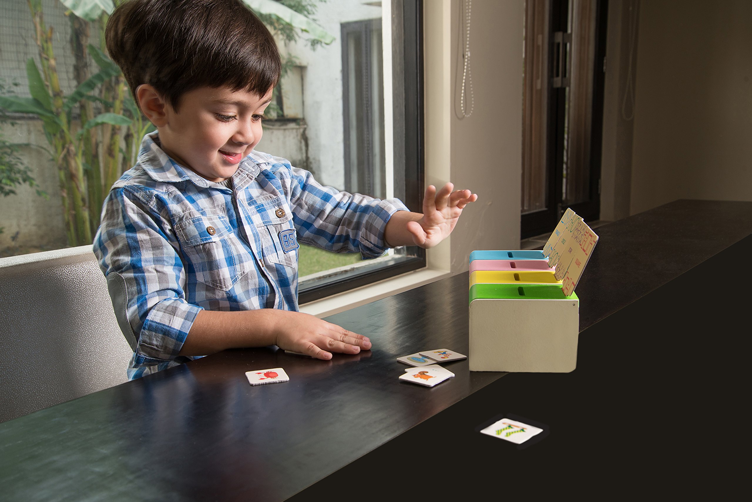 Chalk and Chuckles CC-005 Sort In The Box - Educational Sorting Game for Kids | STEM Learning Toy for Preschool & Kindergarten | Perfect for Classroom & Homeschool Activities