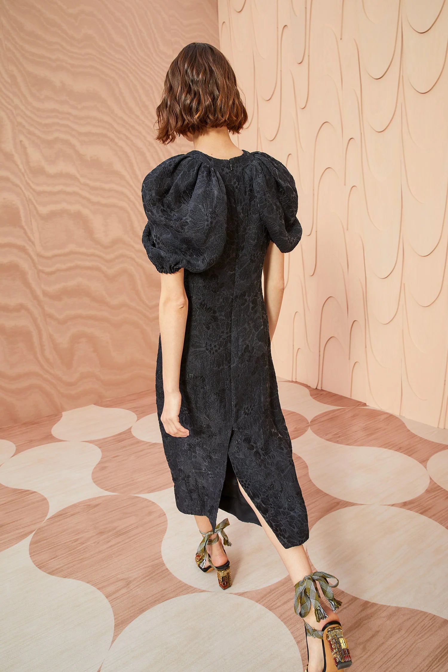 Amandine Dress Noir - Elegant Black Dress for Women | Perfect for Evening Parties, Date Nights & Special Occasions