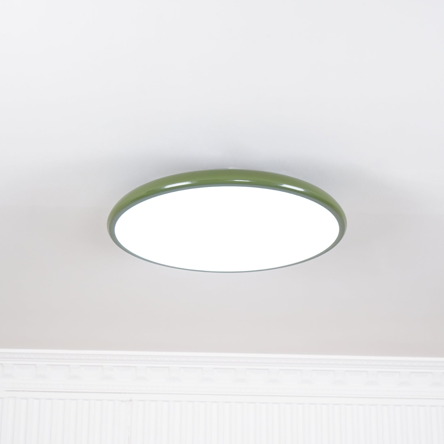 Adjustable Ceiling Lamp with Drift Design - Modern Dimmable LED Light Fixture for Living Room, Bedroom, and Dining Area