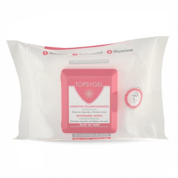 HT26 Topsygel Brightening Facial Wipes for Clear & Fresh Skin – Gentle Exfoliation & Hydration for Daily Skincare Routine
