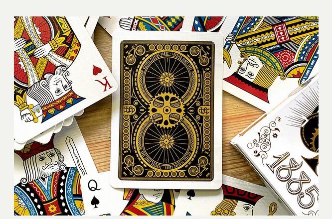Bicycle® 1885 Playing Cards by USPCC - Premium Vintage Deck for Poker, Magic Tricks & Card Games | Collectible & Durable