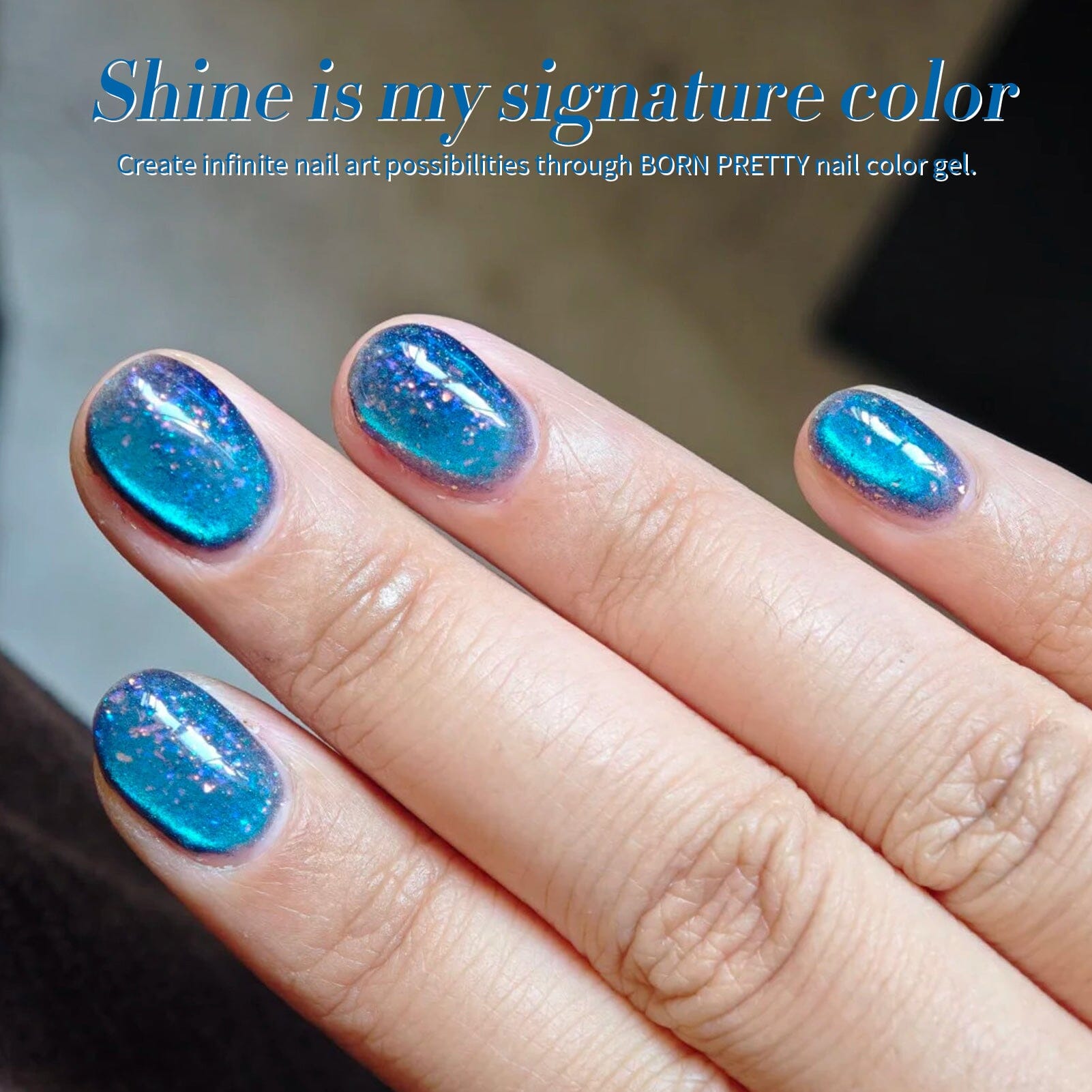 Blue Cat Magnetic Gel Polish MY26 Insomniac Island 15ml - Long Lasting Nail Polish for Salon Quality Manicures at Home | Perfect for Parties, Weddings & Special Occasions