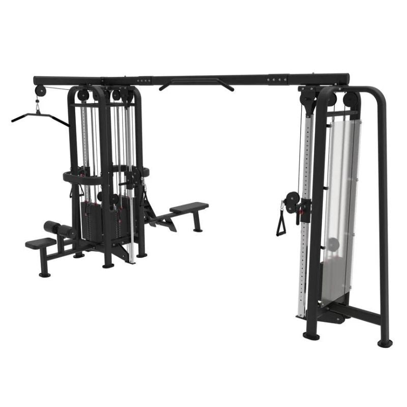 Muscle D Megatron Standard 5 Stack Jungle Gym MDM 5R - Heavy Duty Home Gym Equipment for Strength Training & Bodybuilding | Perfect for Home Workouts & Garage Gyms