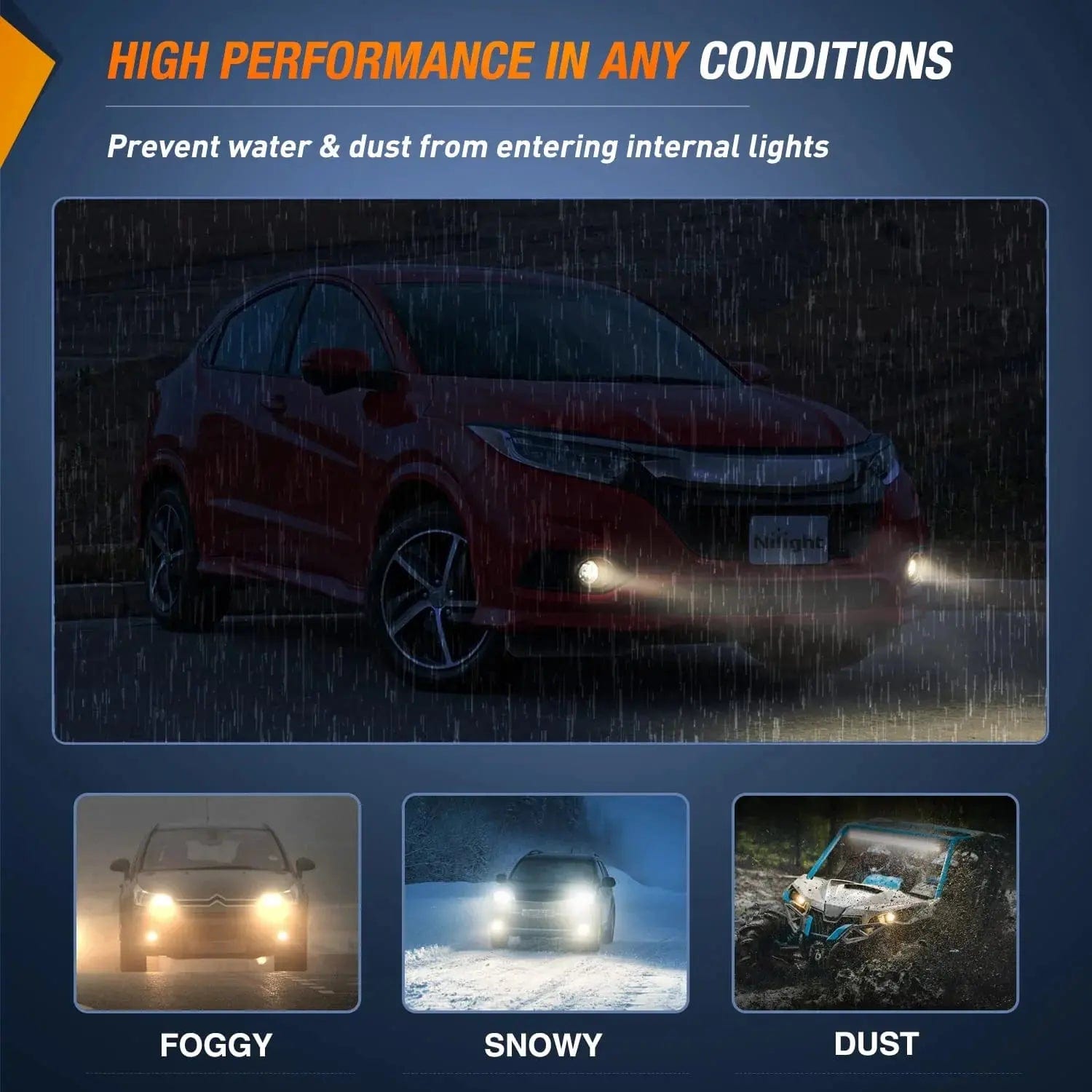 2013-2021 Honda Accord Civic Fit HRV Fog Lights Assembly - Compatible with Multiple Models - Perfect for Night Driving & Foggy Conditions