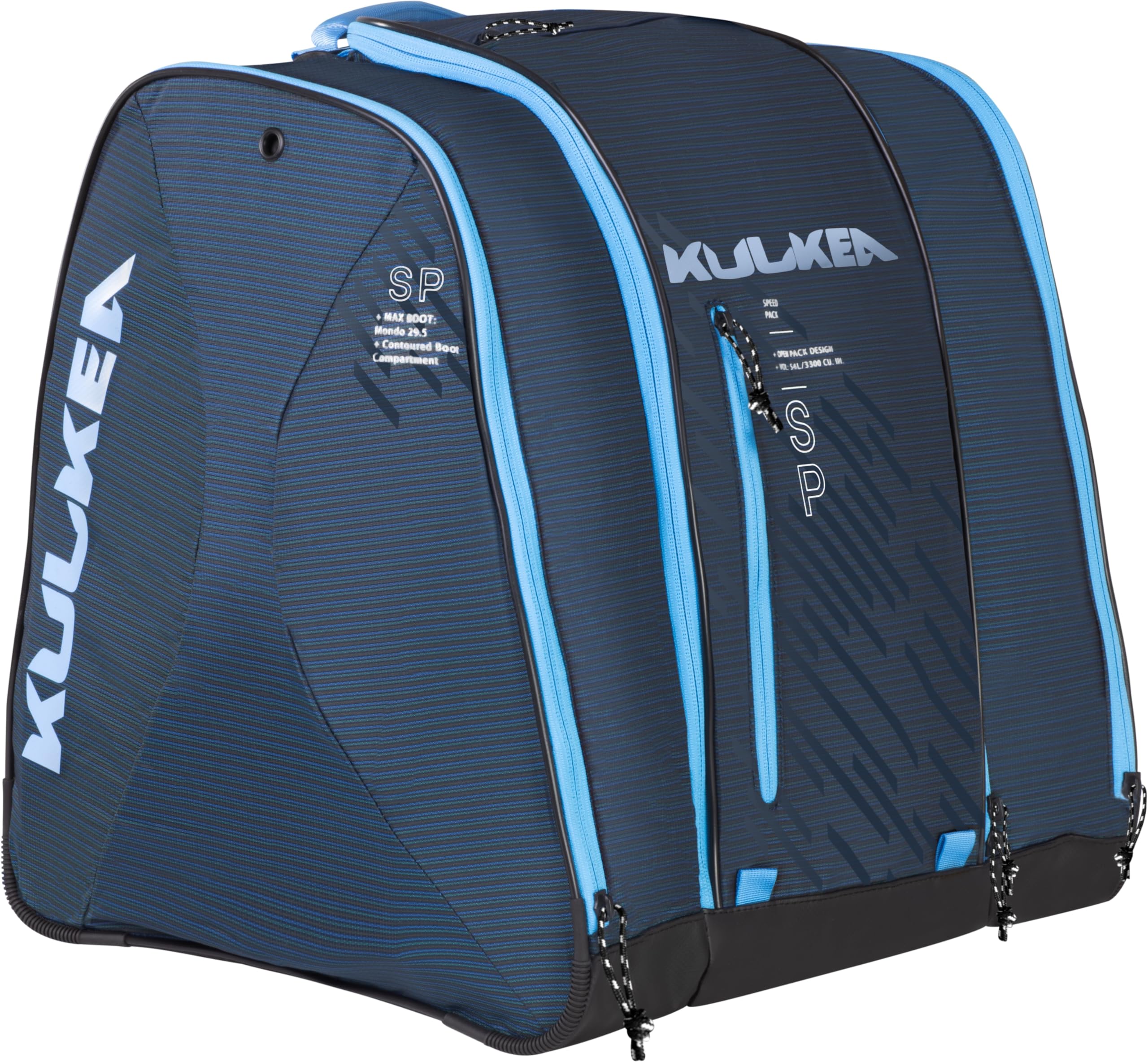 **Speed Pack Ski Boot Backpack - Durable Water-Resistant Ski Boot Bag with Open Design & Spacious Storage - Perfect for Ski Trips, Travel & Gear Organization**