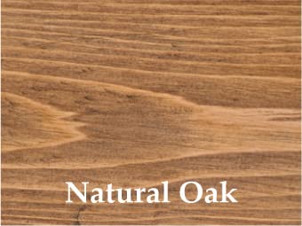 Armstrong Clark Premium Wood Stain for Decks & Outdoor Furniture - 1 Gallon, Natural Oak Semi-Transparent - Weatherproof Protection for Patios, Fences & Garden Structures