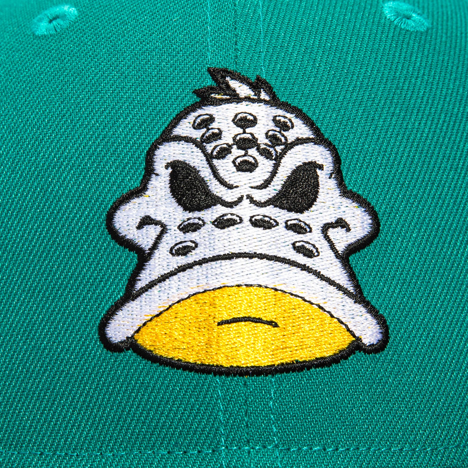 New Era 59Fifty Mascot Anaheim Ducks Wild Wing Snapback Hat - Teal & Maroon Team Colors - Official NHL Licensed Cap for Hockey Fans & Sports Enthusiasts - Perfect for Game Day, Collecting, and Casual Wear