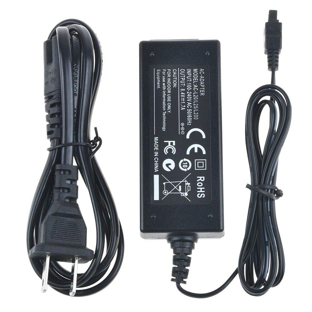 Original AC Adapter Charger Power Supply for Sony AC-L200 L200B L200C L200P DCR-HC40E DCR-HC1000 Camcorder - Compatible with Sony Digital Cameras & Video Recorders for Home & Travel Use