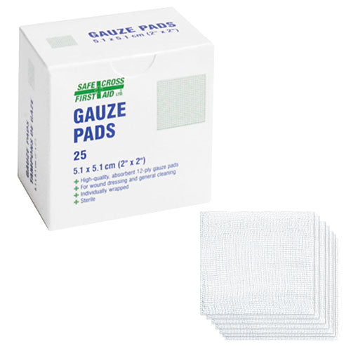 Sterile Gauze Pads 5.1 x 5.1 cm (2