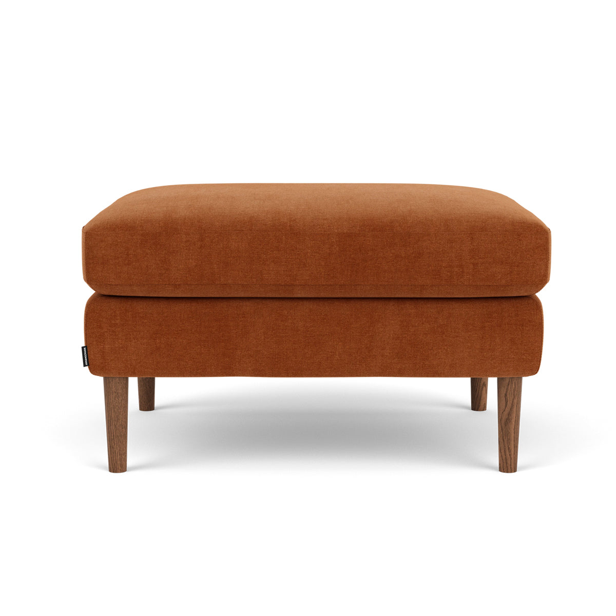 Astha Fabric Ottoman Stool - Soft Round Storage Pouf with Removable Cover for Living Room, Bedroom & Nursery - Perfect for Extra Seating & Home Decor