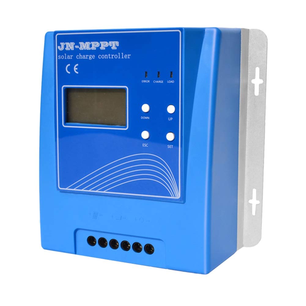 YEZICH MPPT Solar Charge Controller 12V/24V/48V Auto 10A-40A with LCD Display - Max150V PV Input for Solar Panel Battery Regulator - Perfect for RV, Marine, Off-Grid & Home Solar Systems (20A)