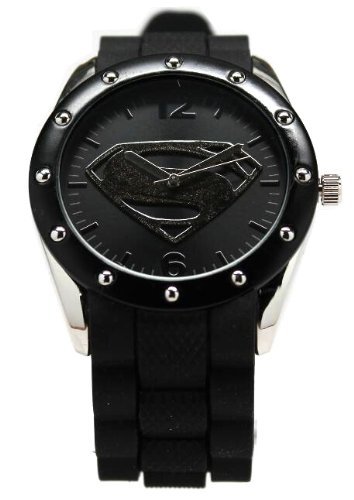 Superman Man of Steel Watch (MOS9020) - DC Comics Inspired Collectible Timepiece for Fans - Perfect for Cosplay, Gift Giving & Superhero Enthusiasts