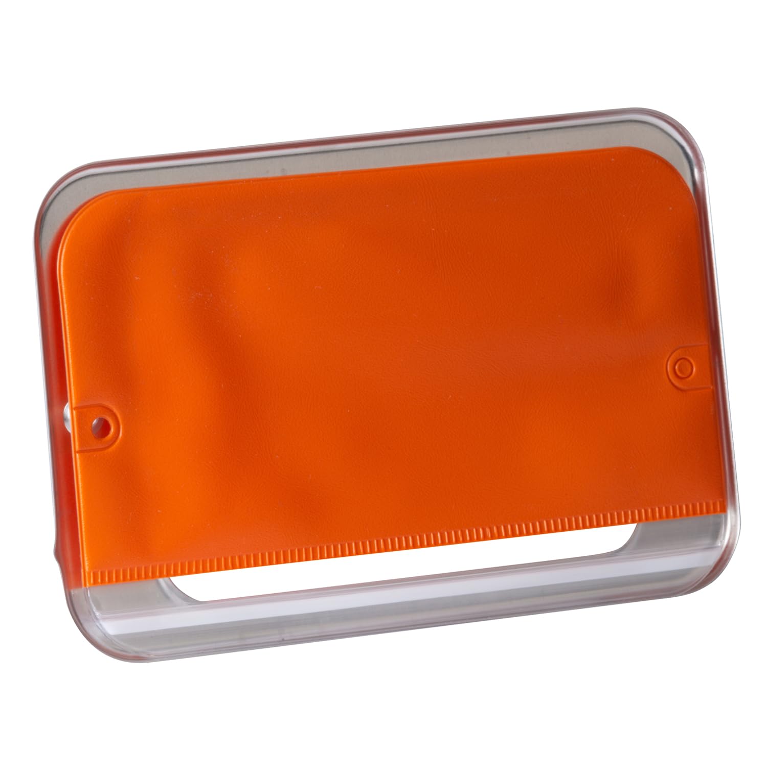 43424 Aluminum Permit Holder with Vinyl Pouch - Durable ID Badge Holder for Work, Security & Events - Perfect for Employees, Contractors & Visitors