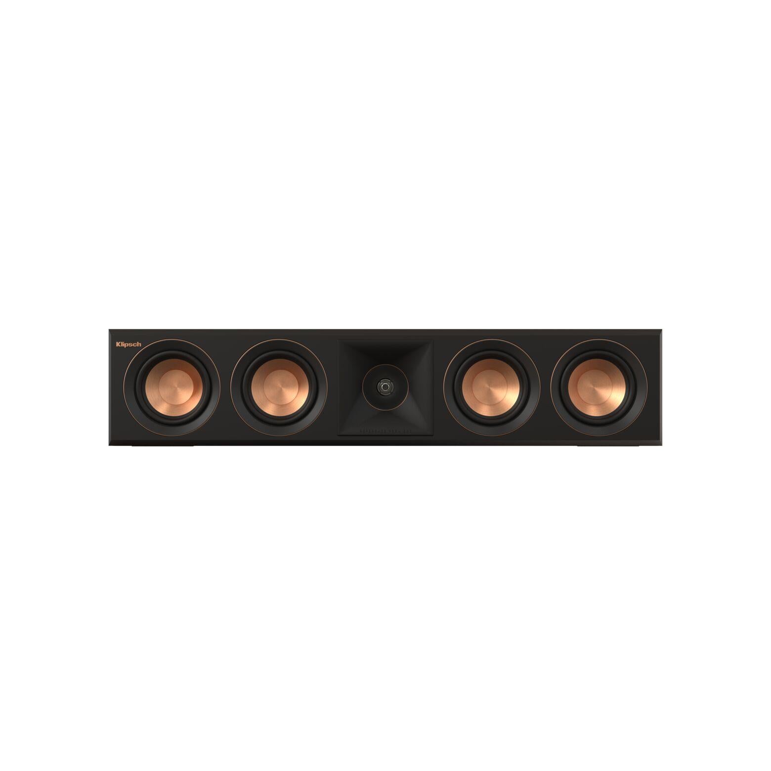 Klipsch RP-404C II Reference Premiere Center Channel Speaker - High Performance Home Theater Audio for Movies, Music & Gaming