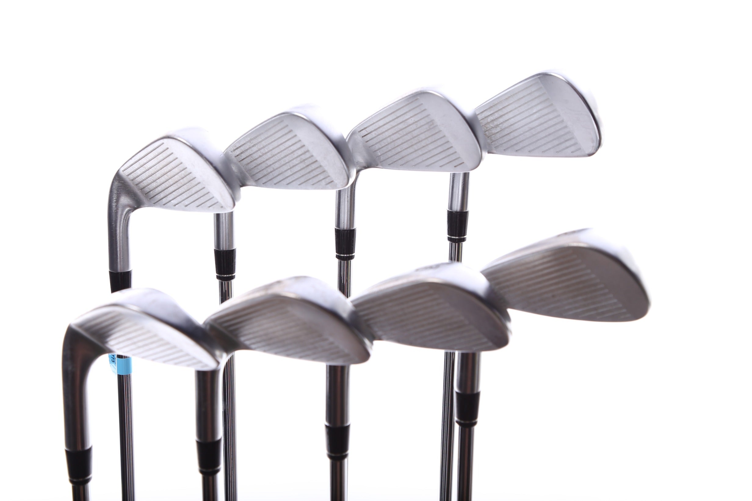Used Callaway Apex 21 Iron Set - Right Handed 4-PW, AW Stiff Flex Golf Clubs for Men - Perfect for Driving Range & Course Play