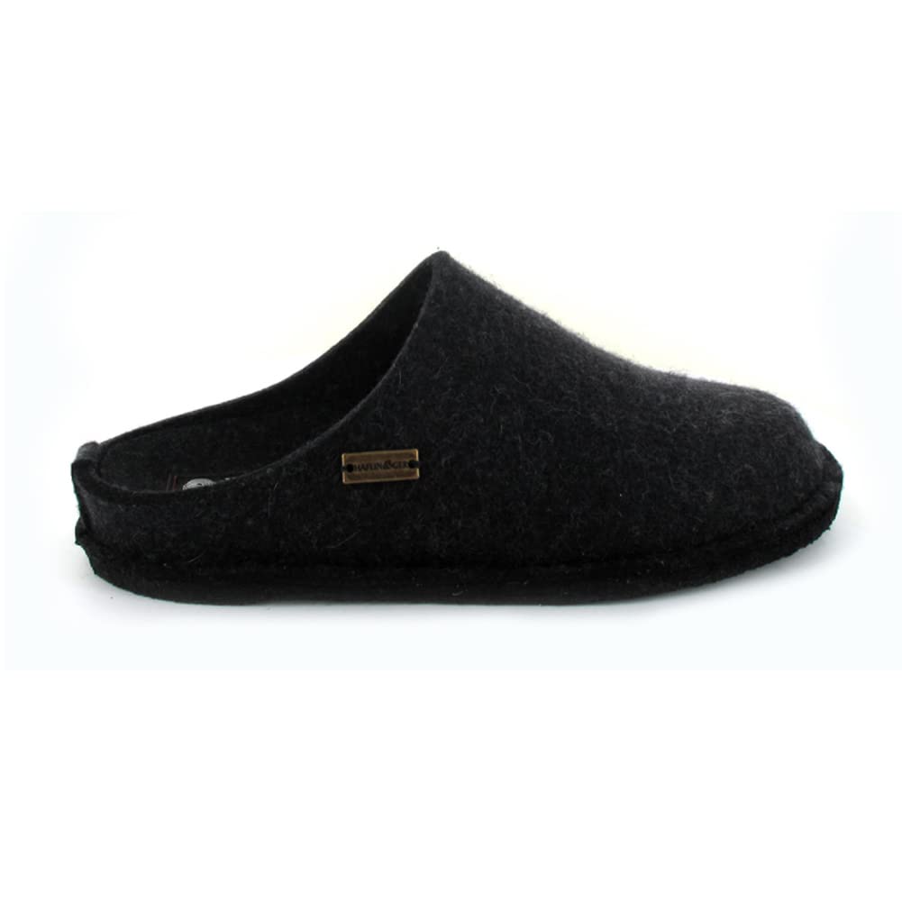 HAFLINGER Unisex Soft Felt Slippers - Cozy Home & Indoor Comfort