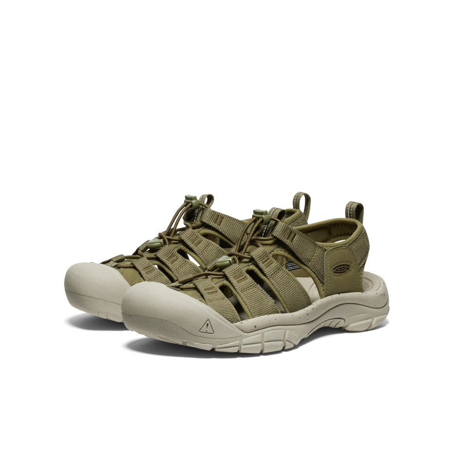 Men's Newport H2 Sandal - Comfortable Water Shoes for Hiking & Outdoor Activities | Martini Olive/Dark Olive | Perfect for Beach, Pool & Water Sports