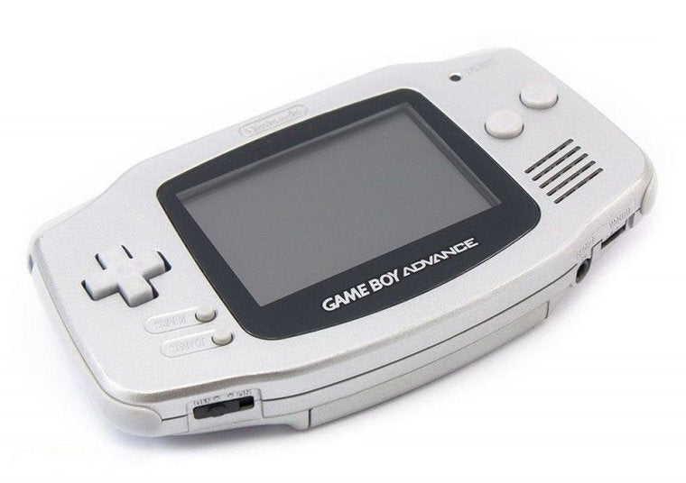 Original Game Boy Advance Platinum (Silver) Console - Retro Gaming Handheld for Kids & Adults - Perfect for Travel, Gifts & Classic Nintendo Games