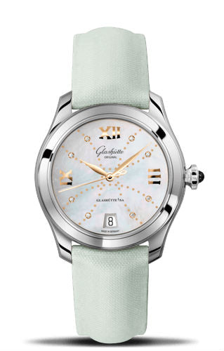 Glashutte Original Serenade Diamond Ladies Watch - Stainless Steel Luxury Timepiece for Women | Perfect for Formal Events, Business Meetings & Special Occasions