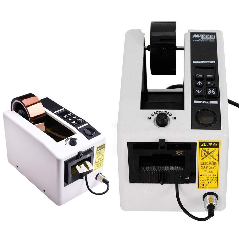 Automatic Tape Cutting Machine - 7-50mm Electric Tape Dispenser, Self-Adhesive Tape Cutter for Packaging, Labeling & Crafting - Perfect for Shipping, Office & DIY Projects