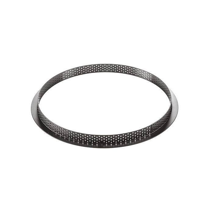 SILIKOMART Perforated Non-Stick Tart Rings - Premium Baking Molds for Perfect Pastry Crusts | Ideal for Home Bakers & Professional Chefs | Pre-Order Only