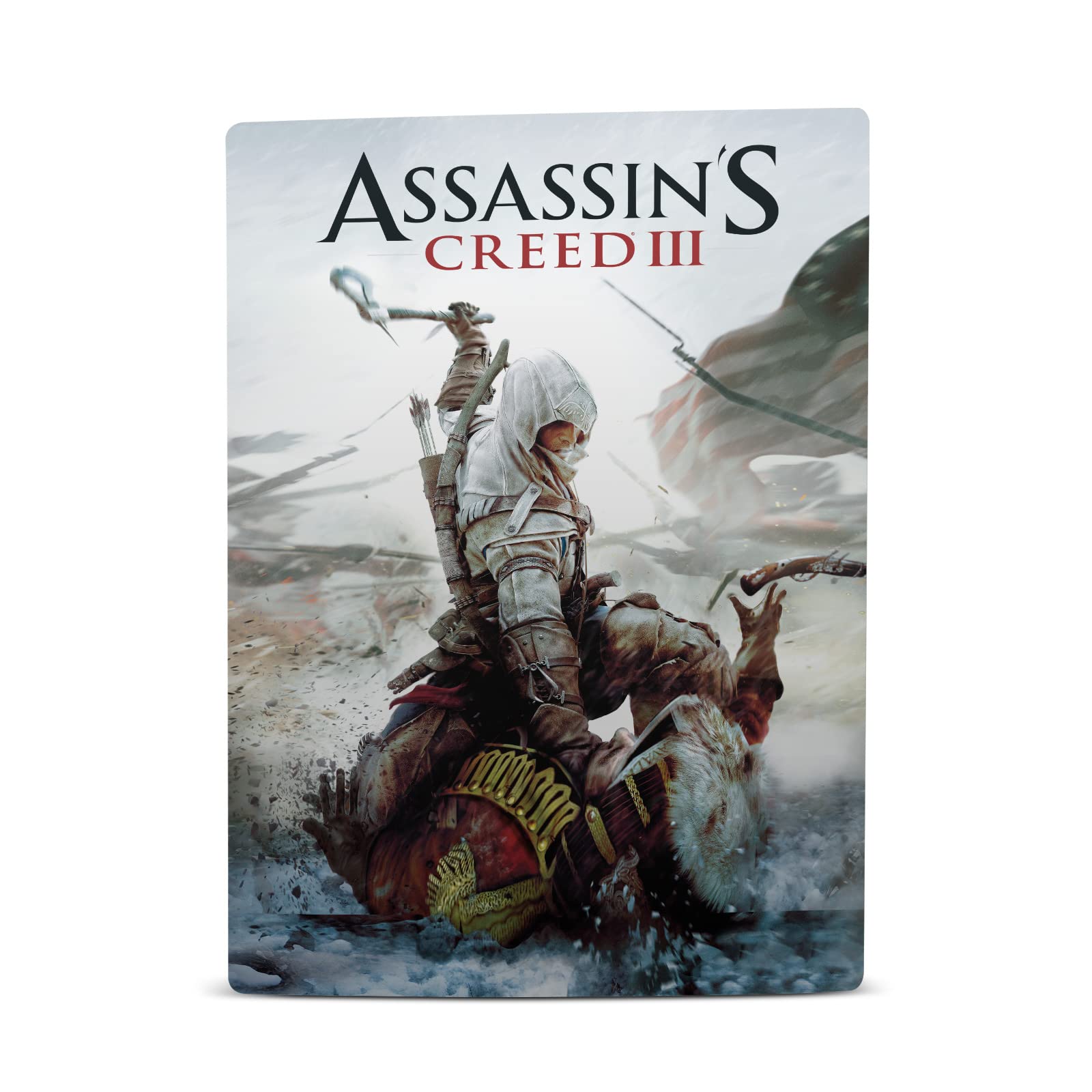 Officially Licensed Assassin's Creed Vinyl Skin Decal for Sony PS5 Digital Edition - Protective Gaming Faceplate Sticker with Premium Graphics | Perfect for Gaming Setups & Collector Displays