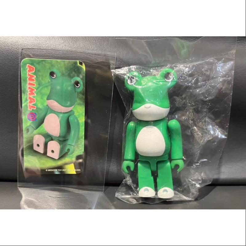 Be@rbrick Series 1 ANIMAL Frog 100% Collectible Vinyl Art Toy - Perfect for Display, Gifts & Anime Collections