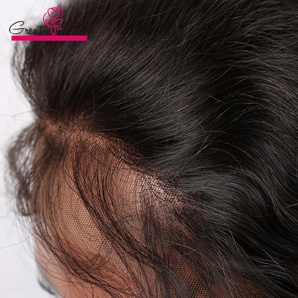360 Lace Frontal Wig with Baby Hair | Brazilian Virgin Human Hair | Body Wave | Natural Color 14 Inch | Perfect for Daily Wear, Parties & Special Occasions