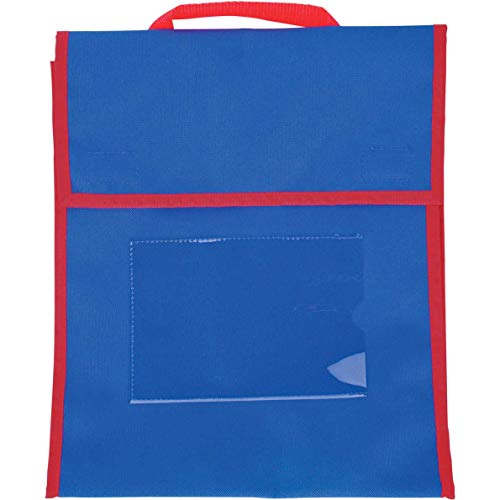 Blue With Red Trim