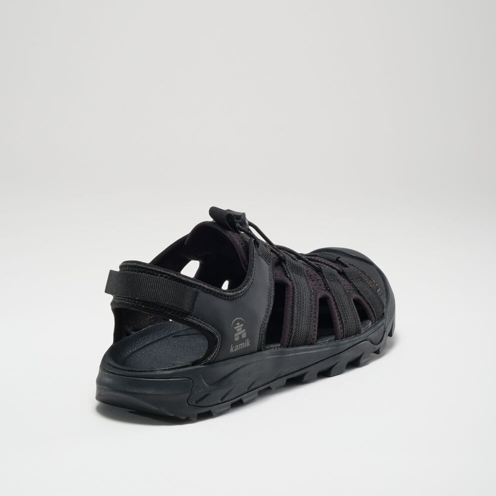 Solstice Men's Closed Toe Sandals - Comfortable & Durable Summer Shoes for Walking, Beach, and Outdoor Activities