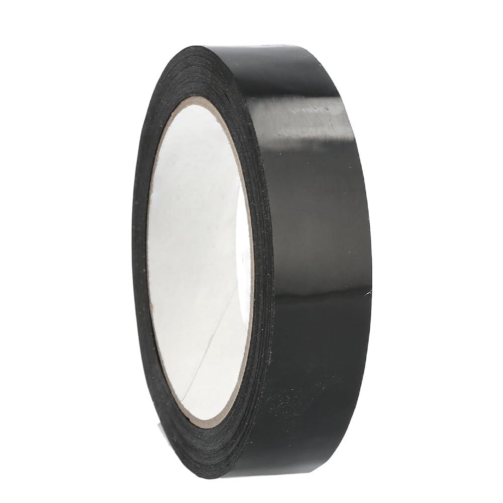 PSBM 1/2 Inch x 60 Yards Heavy Duty Strapping Tape - 288 Pack Black Polypropylene Bundling Tape for Palletizing, Shipping & Reinforcement | Secure Packaging, Moving Boxes & Warehouse Use