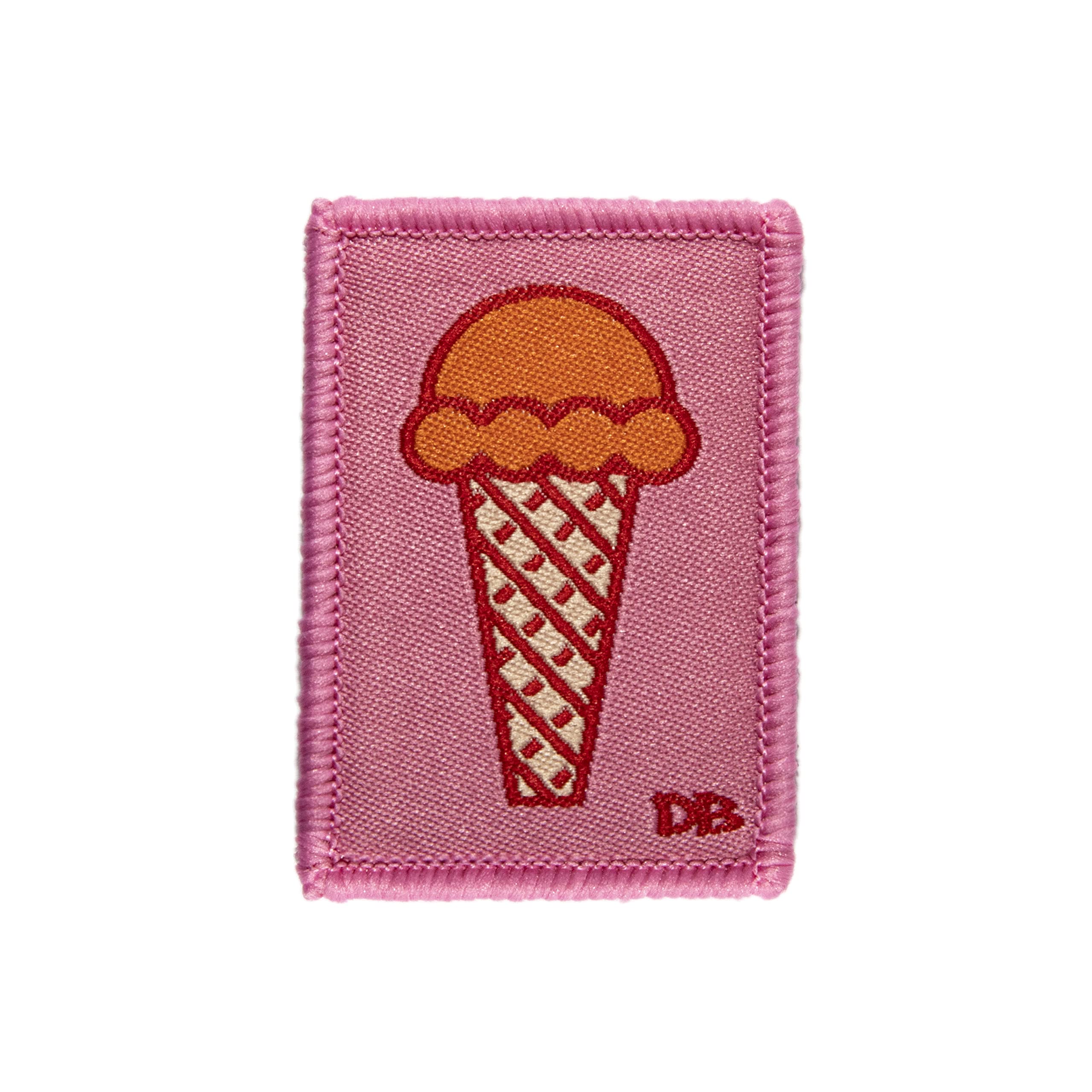 DIME BAGS Interchangeable Custom Patches Set - Donut, Cupcake & Ice Cream Cone Designs for Backpacks, Jackets & DIY Crafts | Personalize Your Dime Bags Accessories for School, Travel & Streetwear Fashion
