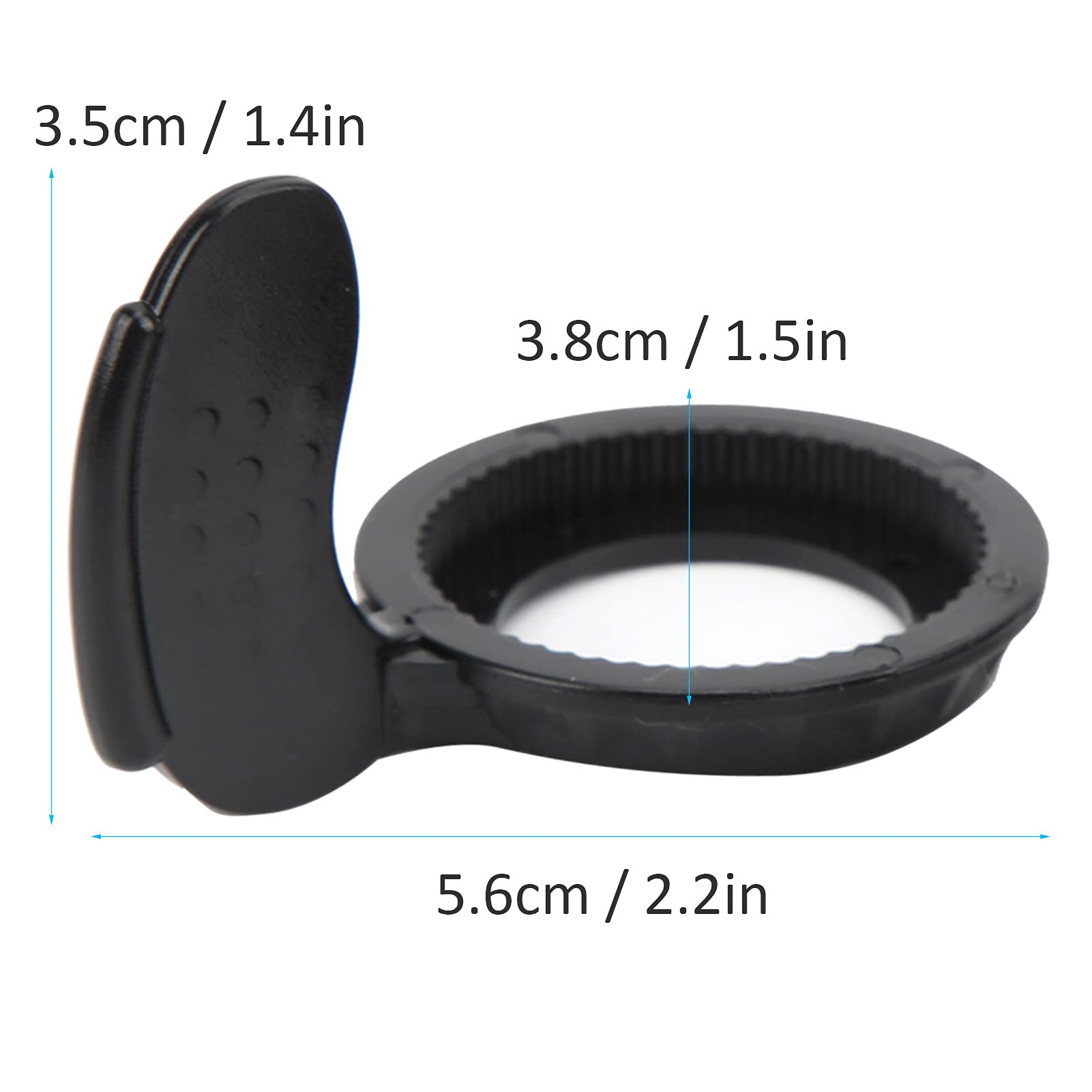 VGEBY 2-Pack Wear-Resistant Electric Scooter Brake Throttle Finger Dial Buttons - Compatible with 5-6.5 Inch Electric Scooter Modifications - Perfect for DIY Scooter Upgrades & Replacement Parts