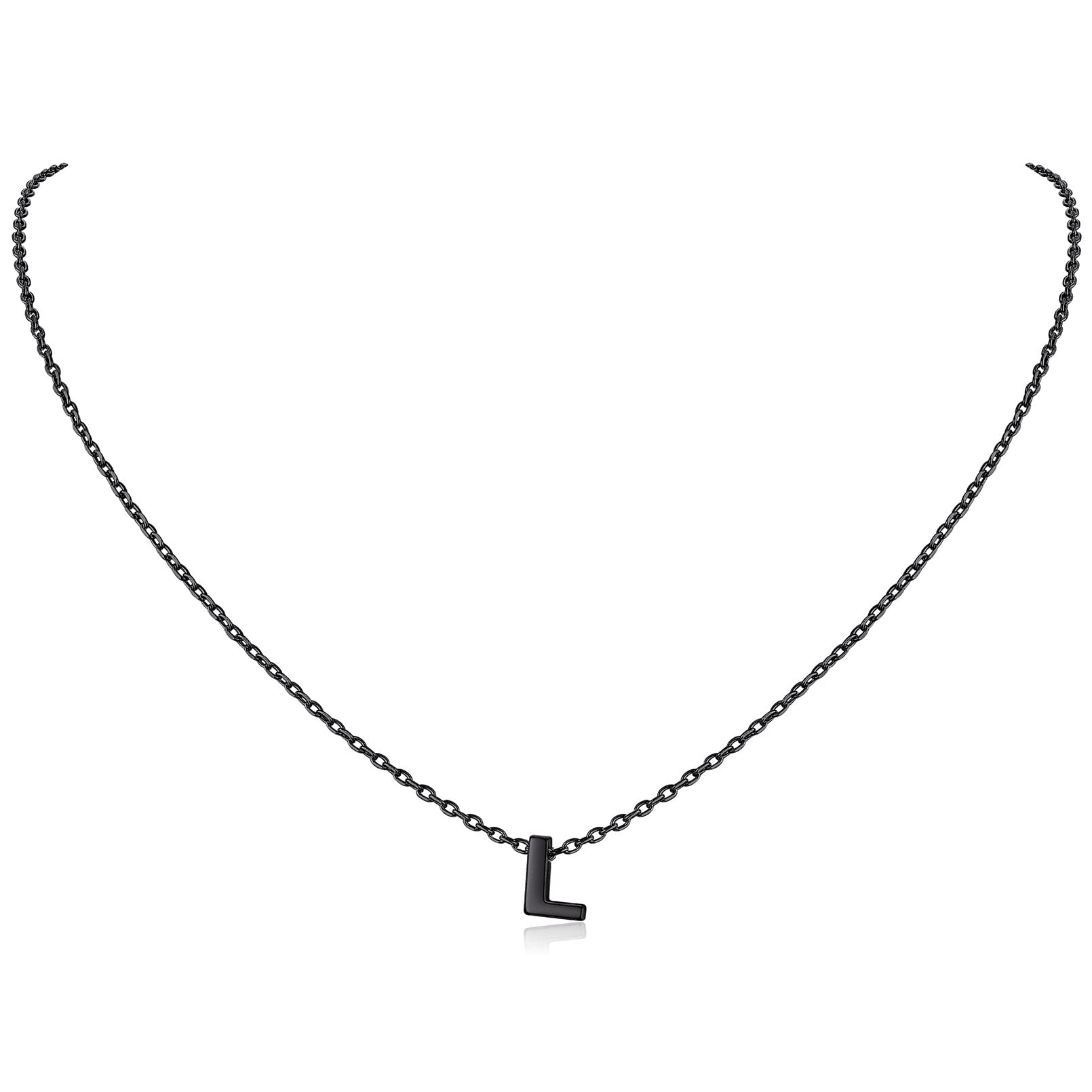 ChicSilver 925 Sterling Silver Initial Necklace for Women - Dainty Personalized Letter Pendant Jewelry with Gift Box - Perfect for Birthdays, Anniversaries & Everyday Elegance