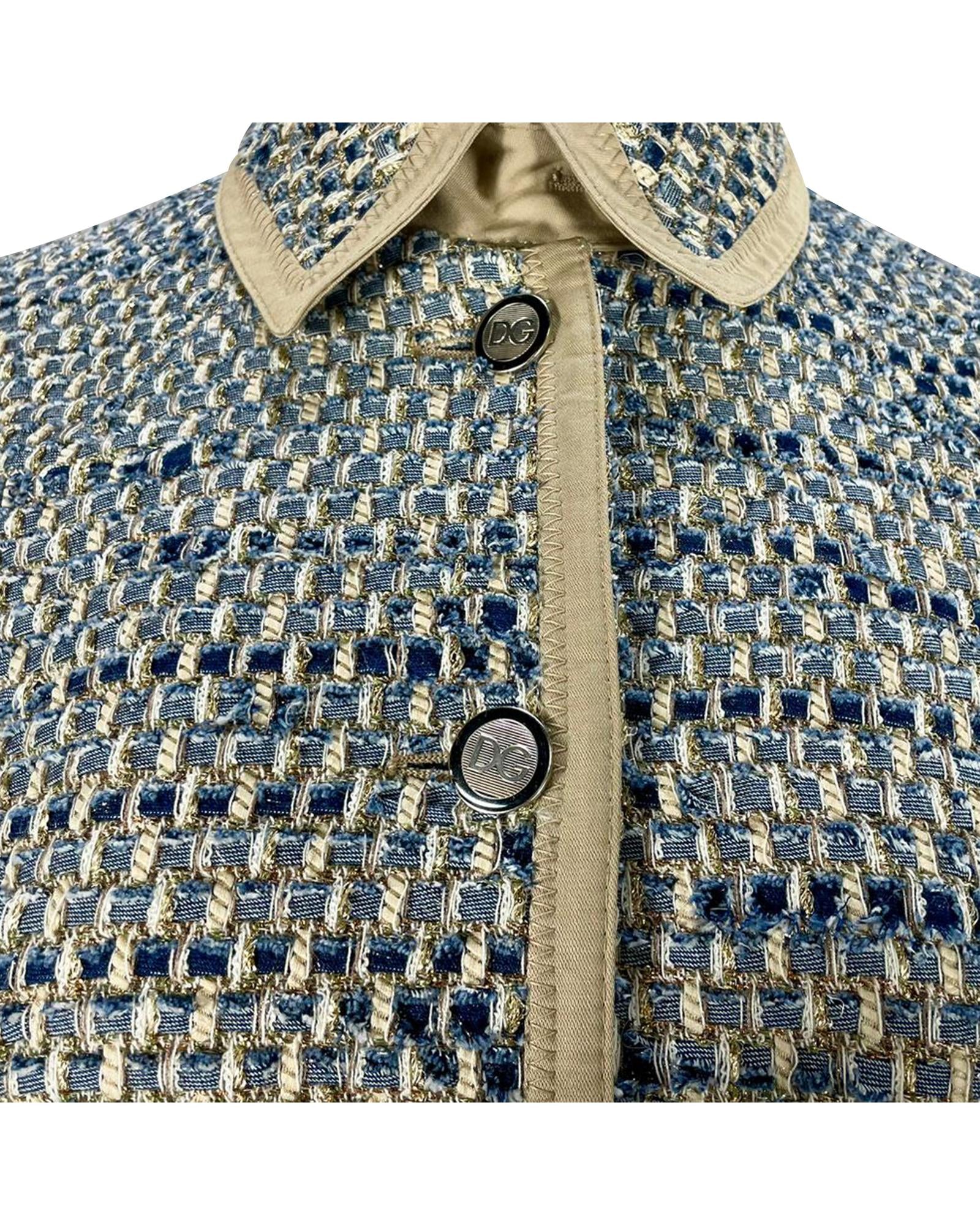 Men's Classic Cotton Tweed Button Down Jacket with Notched Lapels & Front Pockets - Perfect for Office Wear, Business Casual & Fall Layering
