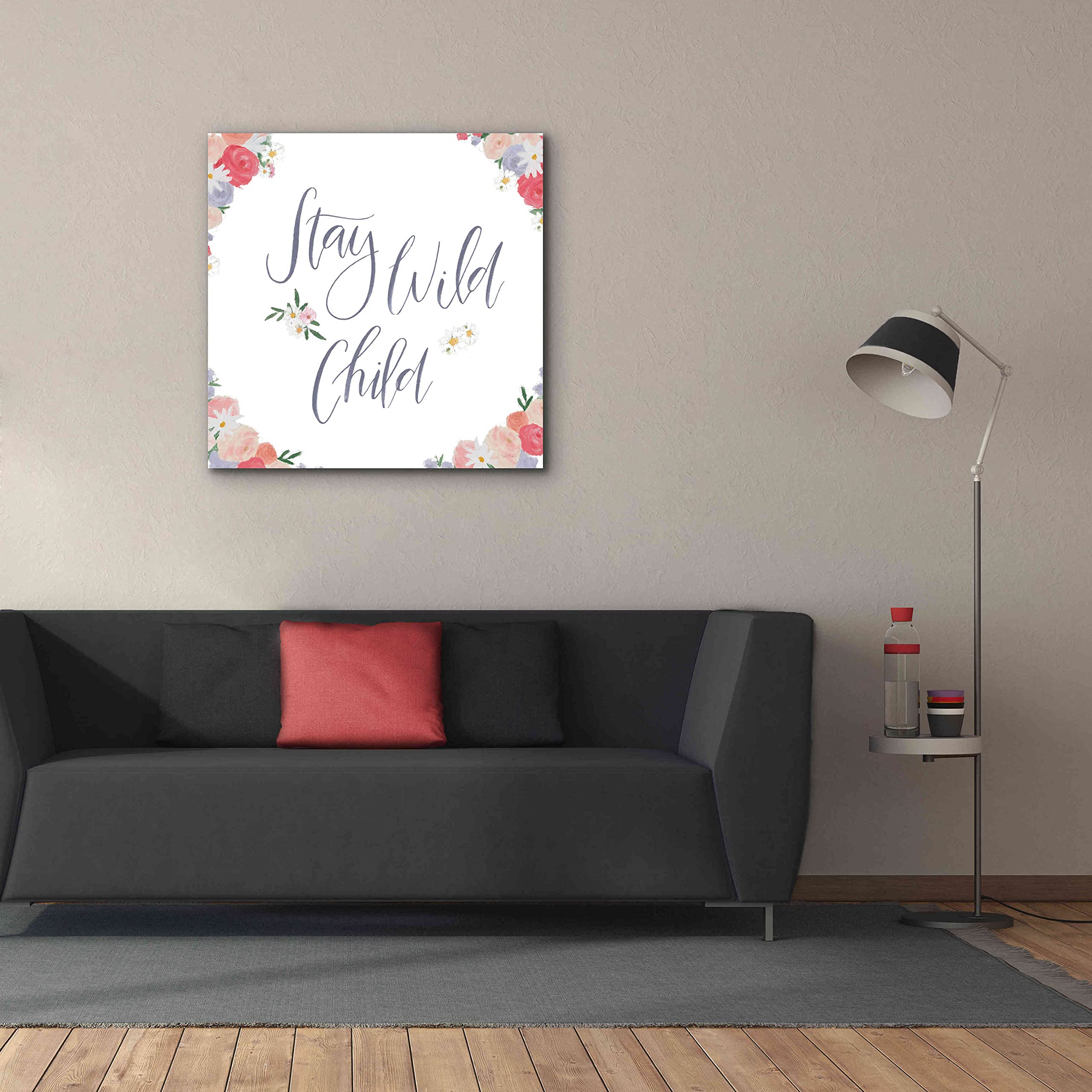 Epic Graffiti 'Spirit Stallion VI' by James Wiens - 37x37 Inch Canvas Wall Art for Living Room, Bedroom & Office Decor