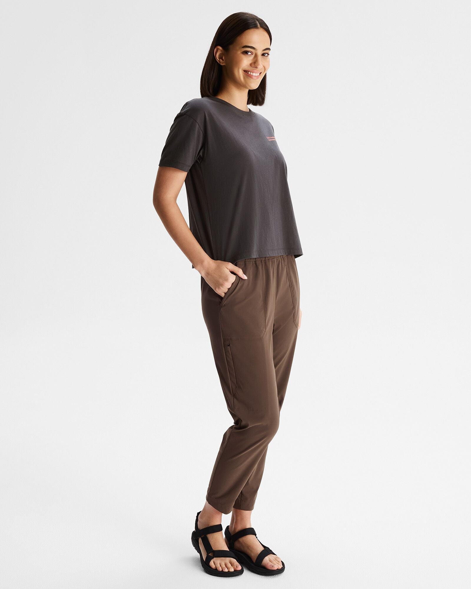 Women's Boxy Heritage Organic Cotton T-Shirt - Soft Relaxed Fit Casual Tee for Everyday Wear | Perfect for Outfits, Layering & Comfort