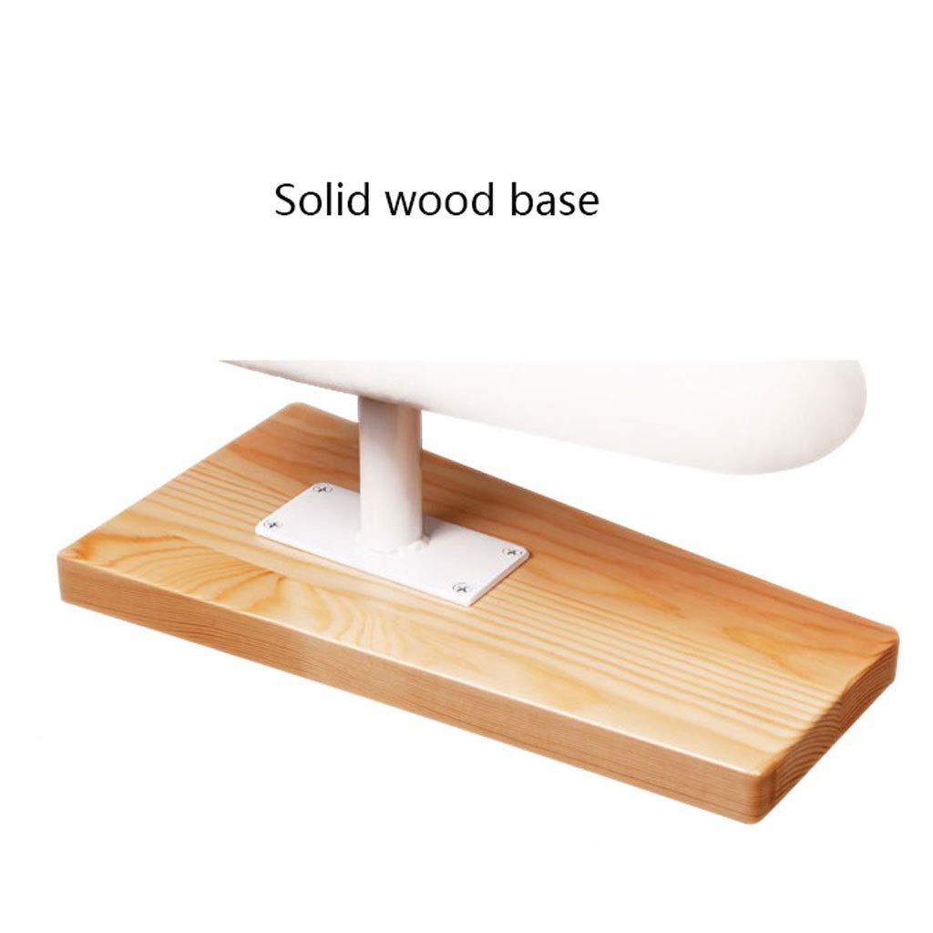 Mini Sleeve Ironing Board with Natural Cotton Cover - Compact Wooden Base for Shirts & Blouses - Perfect for Home, Dorm & Travel (31x15x10cm) - White | Space-Saving Laundry Solution for Small Spaces & Quick Touch-Ups