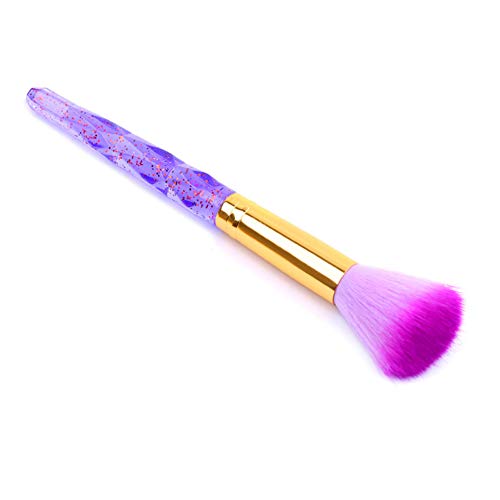 Acrylic Coffin Nails Set with UV Gel & Brush - for Manicure & Nail Art