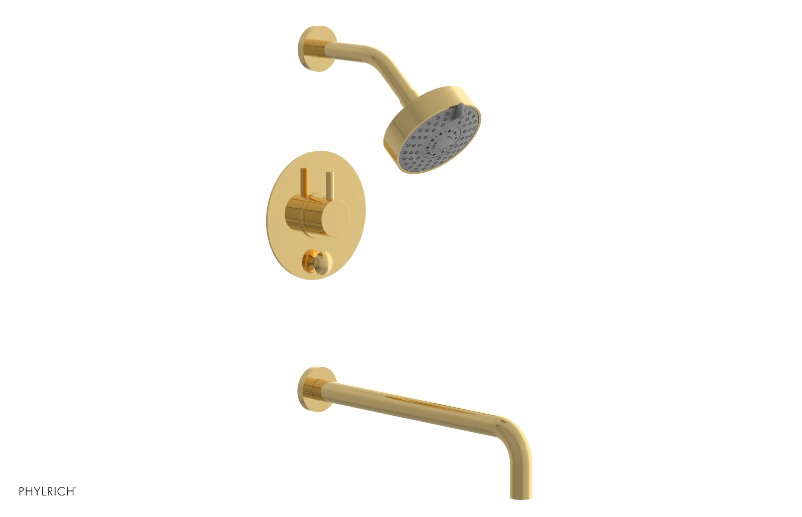 BASIC II 14 Pressure Balance Tub and Shower Faucet Set - Chrome Finish, 230 29 14 Model - Perfect for Bathroom Renovation & Modern Home Upgrade